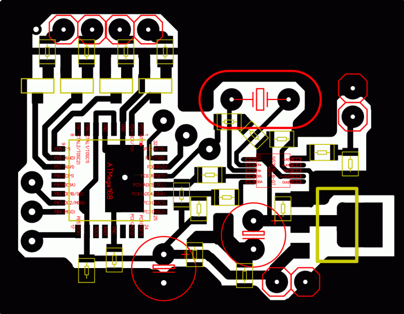 BFO Si5351+Atm328 монт.GIF